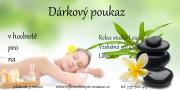Dárkové poukazy na masáže a služby Relax Studio LEA